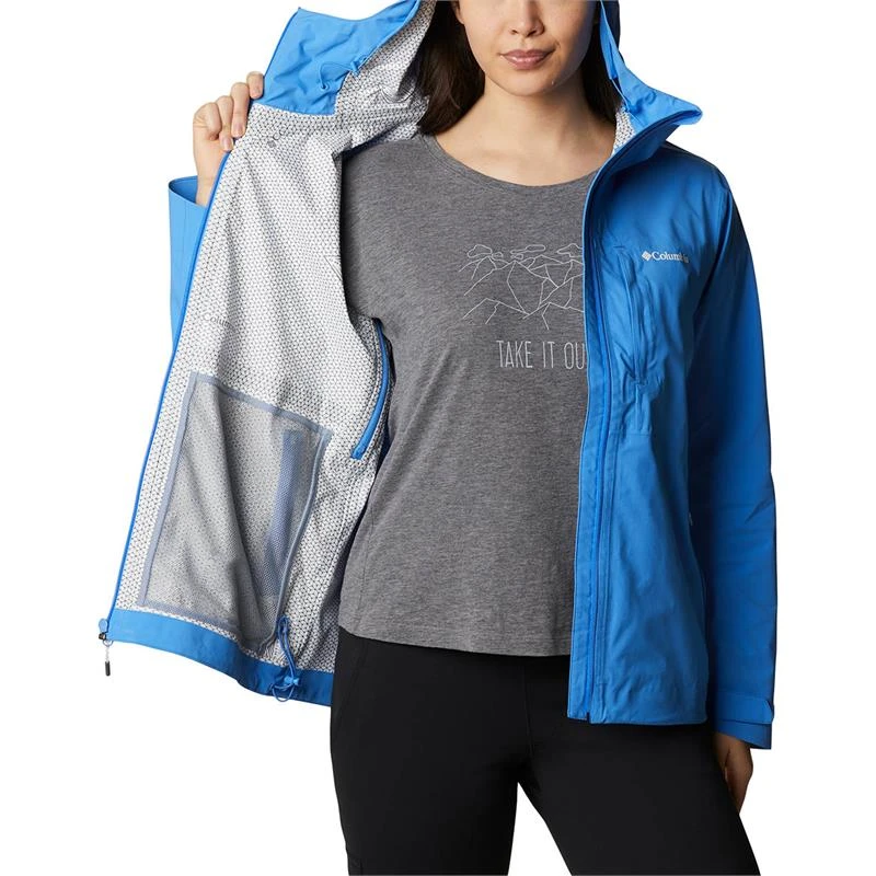 Columbia Womens Ampli-Dry Waterproof Shell Jacket 3 Columbia Womens Ampli-Dry Waterproof Shell Jacket - Image 3