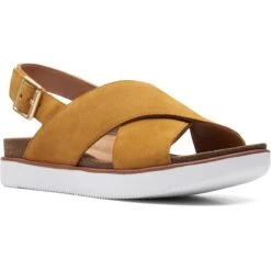 Clarks Womens Elayne Cross Sandals