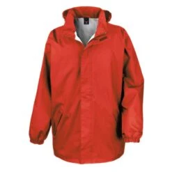 Result Core Unisex Midweight Jacket R206X -Sealskinz Sale Store R206X Red