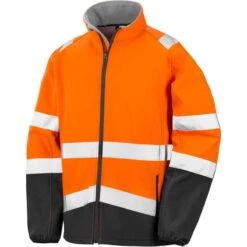 Result Safeguard Printable Safety Softshell Jacket R450X