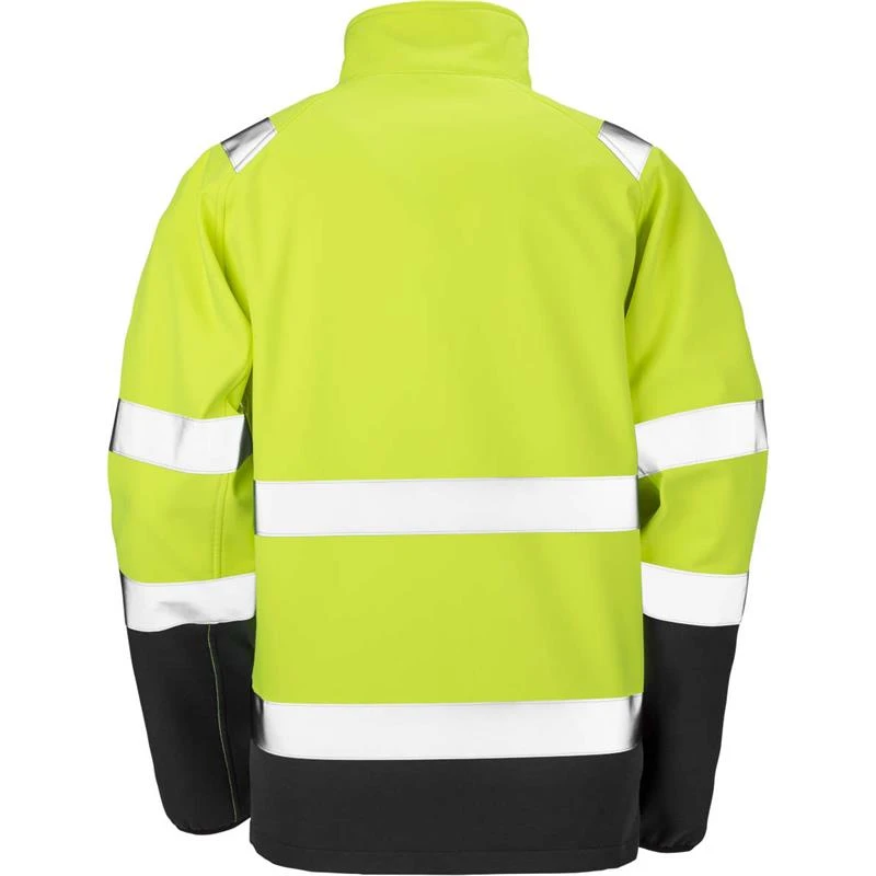 Result Safeguard Printable Safety Softshell Jacket R450X 4 Result Safeguard Printable Safety Softshell Jacket R450X - Image 4