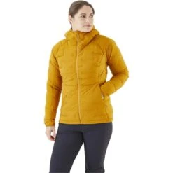 Rab Womens Cubit Stretch Down Hoody Jacket -Sealskinz Sale Store image 520801