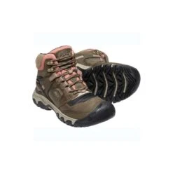 KEEN Womens Ridge Flex Mid Waterproof Hiking Boots -Sealskinz Sale Store image 523222