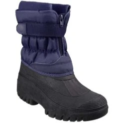 Cotswold Chase Touch Fastening And Zip-Up Winter Boots