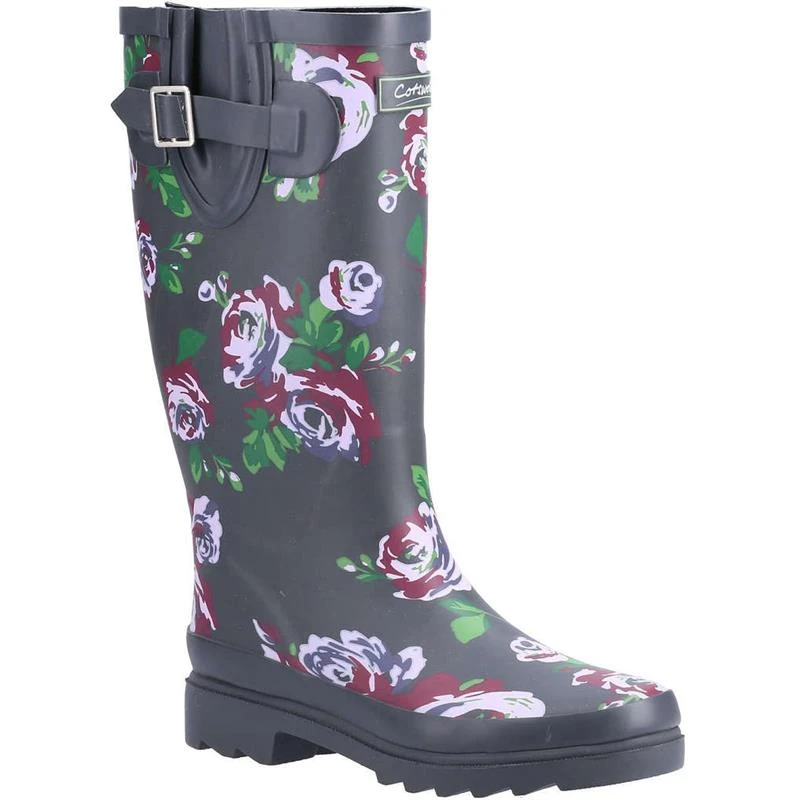Cotswold Womens Blossom Wellington Boots 1 Cotswold Womens Blossom Wellington Boots