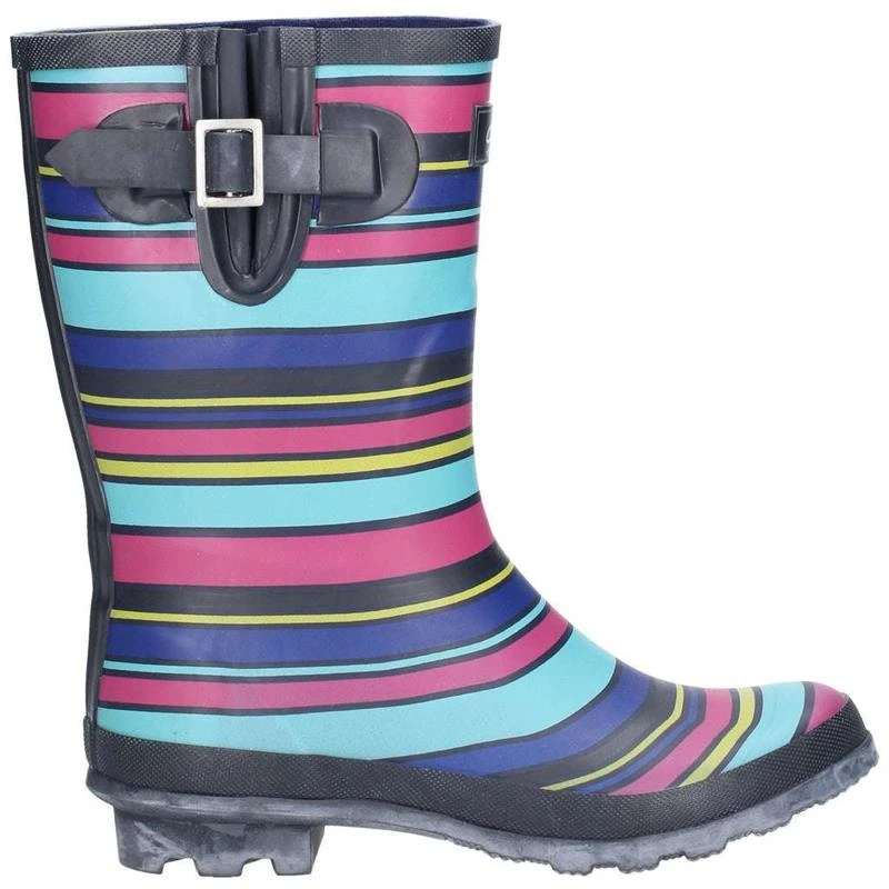 Cotswold Womens Paxford Elasticated Mid Calf Wellington Boots 10 Cotswold Womens Paxford Elasticated Mid Calf Wellington Boots - Image 10