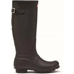 Hunter Womens Original Tall Back Adjustable Wellington Boots -Sealskinz Sale Store image 550392