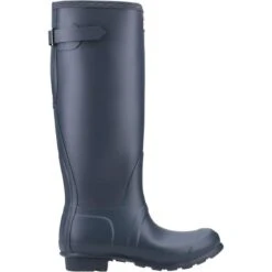 Hunter Womens Original Tall Back Adjustable Wellington Boots -Sealskinz Sale Store image 550398