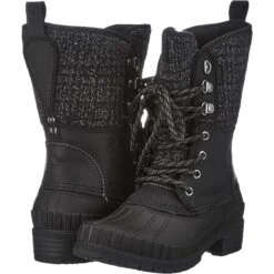 Kamik Sienna 2 Womens Waterproof Leather And Flannel Boots -Sealskinz Sale Store image 552375