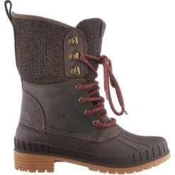 Kamik Sienna 2 Womens Waterproof Leather And Flannel Boots -Sealskinz Sale Store image 552381