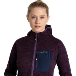 Craghoppers Womens Trina Hooded Fleece Jacket -Sealskinz Sale Store image 578524