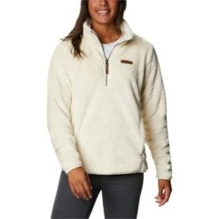 Columbia Womens Fire Side Sherpa Quarter Zip Fleece