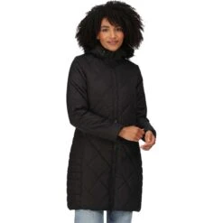 Regatta Womens Fritha II Insulated Long Jacket -Sealskinz Sale Store image 592007