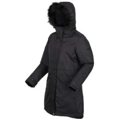 Regatta Womens Lyanna Fur Trim Parka Jacket -Sealskinz Sale Store image 601074