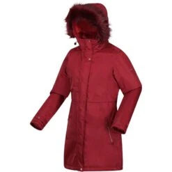 Regatta Womens Lyanna Fur Trim Parka Jacket -Sealskinz Sale Store image 601084