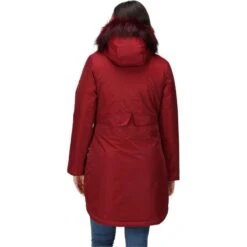 Regatta Womens Lyanna Fur Trim Parka Jacket -Sealskinz Sale Store image 601087