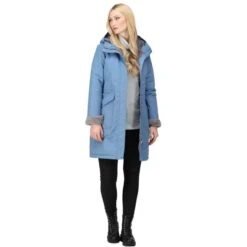 Regatta Womens Romine Long Waterproof Jacket -Sealskinz Sale Store image 604661