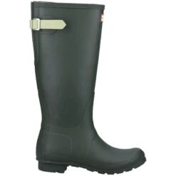 Hunter Womens Original Tall Back Adjustable Wellington Boots -Sealskinz Sale Store image 608169