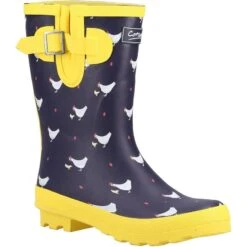 Cotswold Womens Farmyard Mid Rise Wellington Boots -Sealskinz Sale Store image 608220
