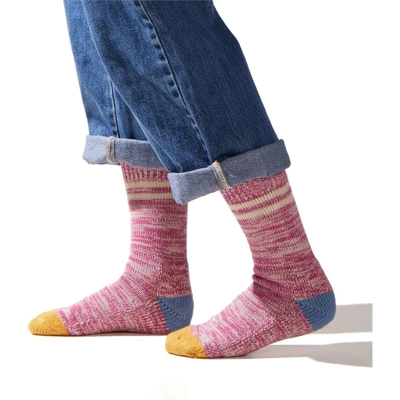 Sealskinz Thwaite Womens Bamboo Mid Length Twisted Socks 2 Sealskinz Thwaite Womens Bamboo Mid Length Twisted Socks - Image 2