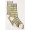 Sealskinz Banham Womens Bamboo Mid Length Striped Socks