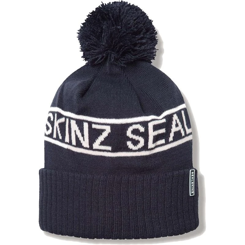 Sealskinz Heacham Waterproof Cold Weather Icon Bobble Hat 2 Sealskinz Heacham Waterproof Cold Weather Icon Bobble Hat - Image 2