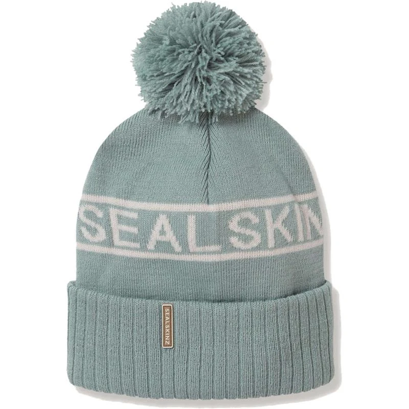 Sealskinz Heacham Waterproof Cold Weather Icon Bobble Hat 4 Sealskinz Heacham Waterproof Cold Weather Icon Bobble Hat - Image 4