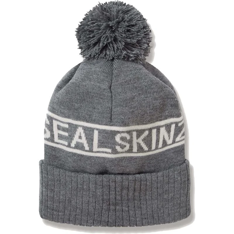 Sealskinz Heacham Waterproof Cold Weather Icon Bobble Hat 5 Sealskinz Heacham Waterproof Cold Weather Icon Bobble Hat - Image 5