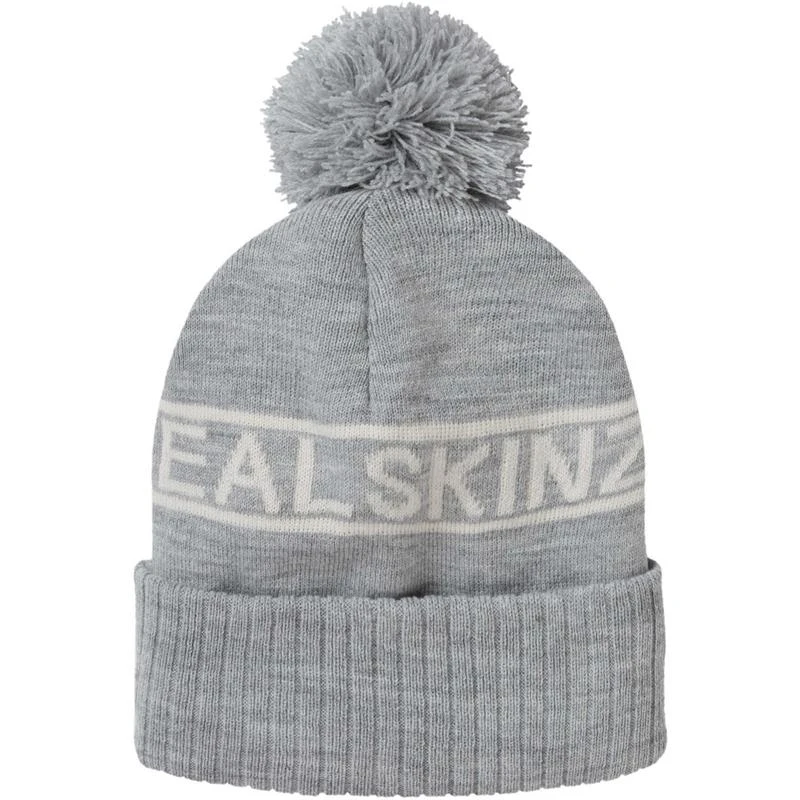 Sealskinz Heacham Waterproof Cold Weather Icon Bobble Hat 9 Sealskinz Heacham Waterproof Cold Weather Icon Bobble Hat - Image 9