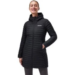 Berghaus Nula Micro Womens Hydroloft Long Jacket 38 Berghaus Nula Micro Womens Hydroloft Long Jacket -Sealskinz Sale Store image 625172