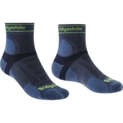 Bridgedale Mens Trail Run Ultralight T2 Merino Sport 3/4 Crew Socks -Sealskinz Sale Store image 628433