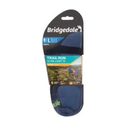 Bridgedale Mens Trail Run Ultralight T2 Merino Sport 3/4 Crew Socks -Sealskinz Sale Store image 628435