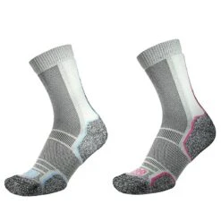 1000 Mile Womens Trek Socks - Twin Pack Recycled